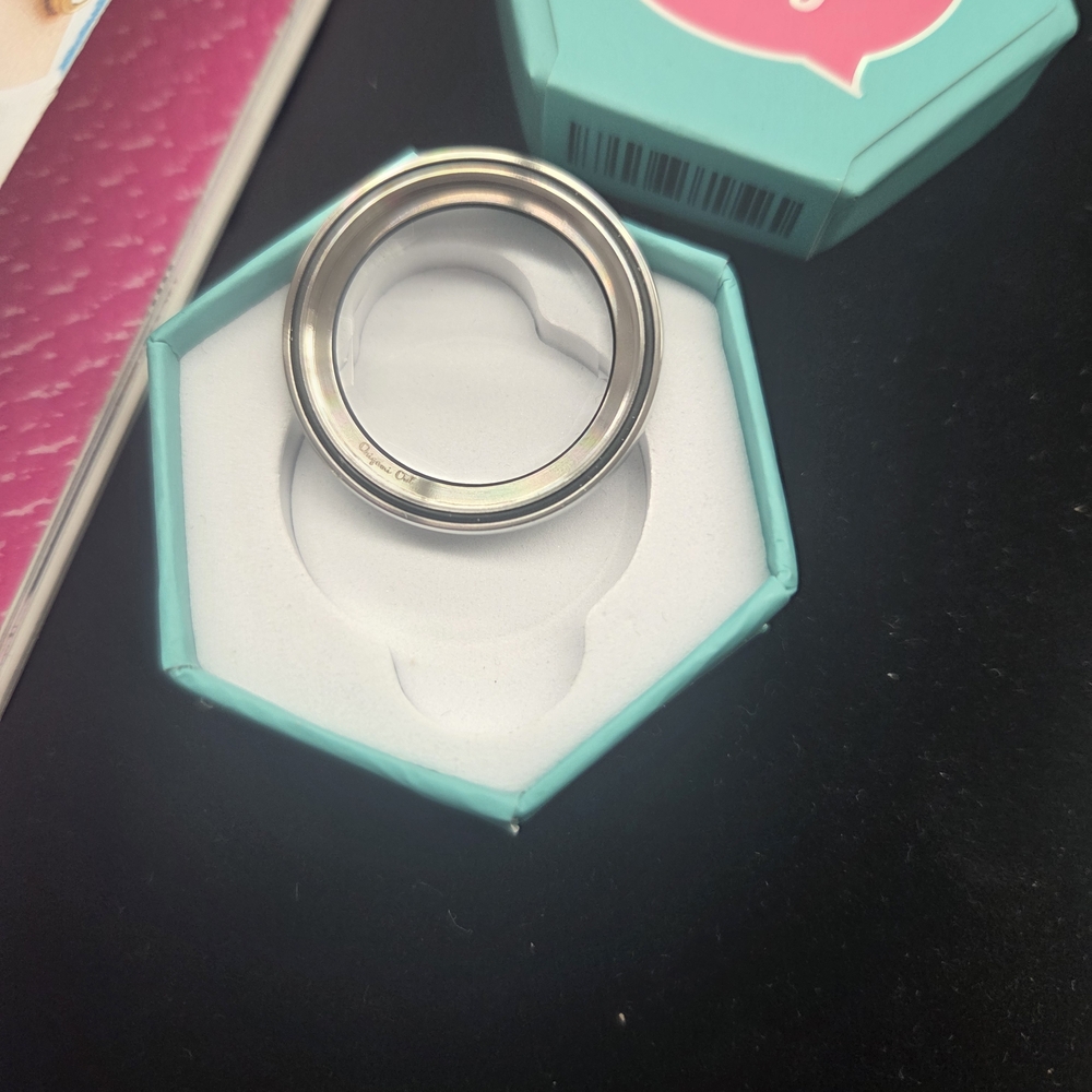 Origami Owl Large Silvertone Prism Living Locket Face In Original Box 2015